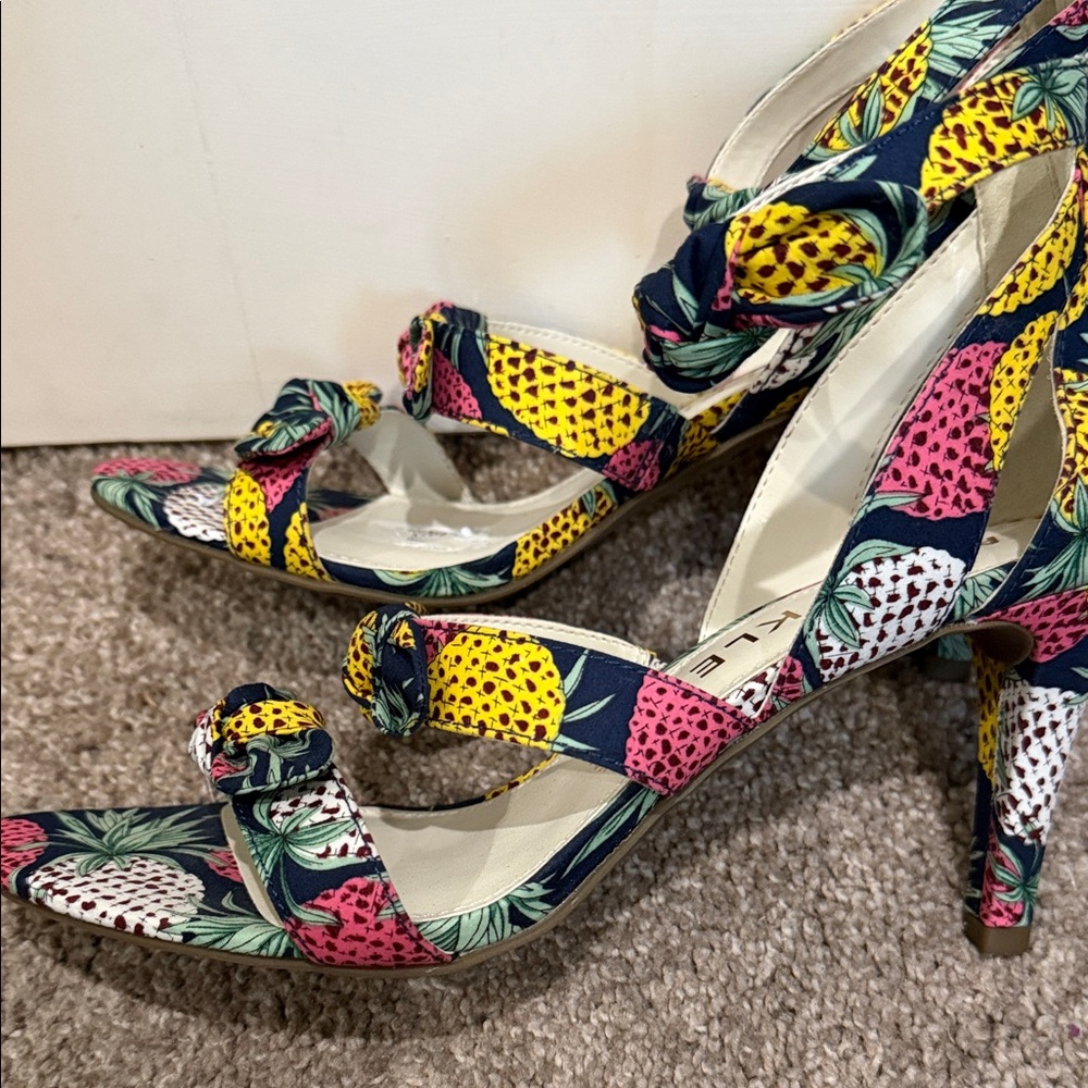 Anne Klein Women's Colorful Patterned Sandals - Picture 5 of 5